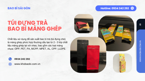 Công ty sản xuất bao bì đựng trà TPHCM