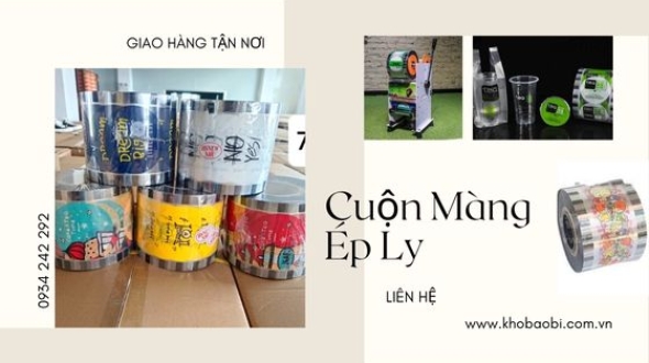 Cuộn màng ép ly giá rẻ tại Bình Dương