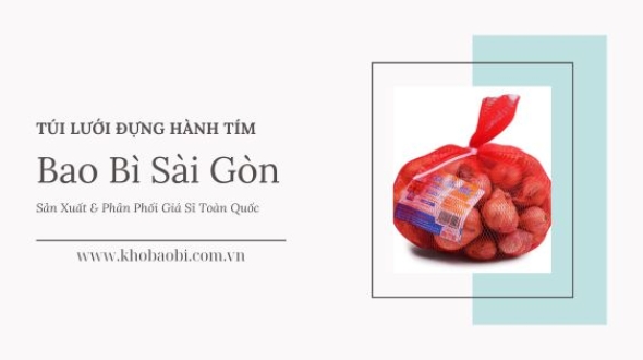 Mua túi lưới đựng hành ở đâu?