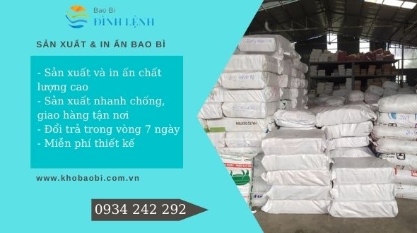 Sản xuất và phân phối bao bì nhựa