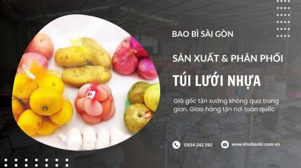 Xưởng sản xuất túi lưới đựng nông sản