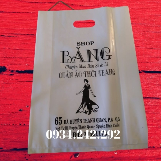 In bao bì nhựa shop thời trang Bằng