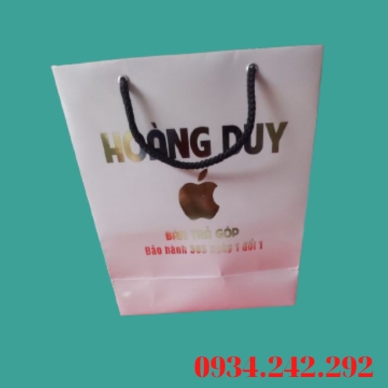 Bao bì giấy cửa hàng iphone