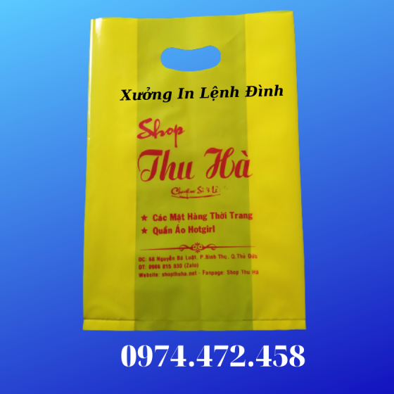 In Bao Bì Nhựa Shop Trang Nhung