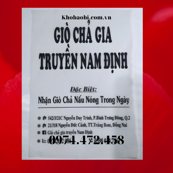 In Bao Bì Nhựa Shop Thúy An