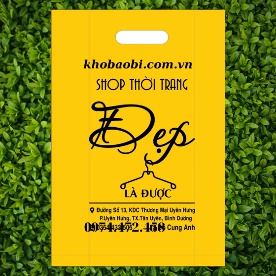 In Bao Bì Nhựa Cho Shop Thời Trang Đẹp