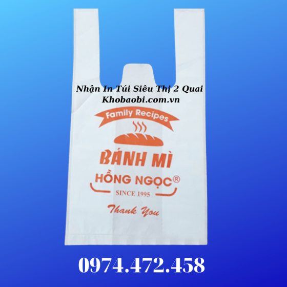 In Túi Siêu Thị 2 Quai Shop OK MART