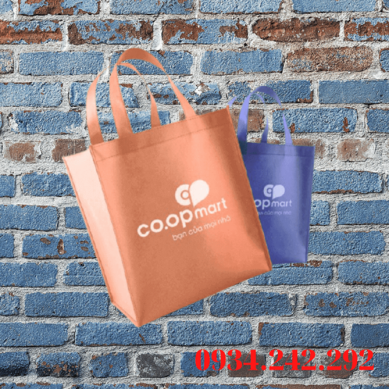 In túi vải không dệt siêu thị Co.op Mart