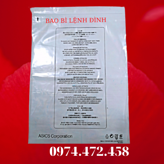 In Túi Zipper  CT TNHH SX TM DV Khoa Minh 