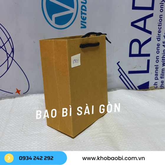 Túi giấy kraft nâu