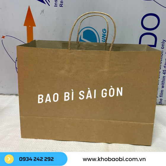 Túi giấy kraft nâu
