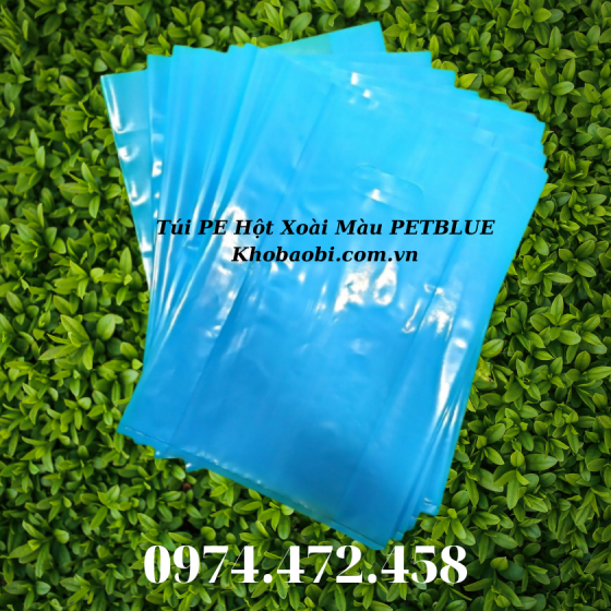 Túi Pe Hột Xoài Màu PETBLUE