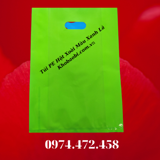 Túi Pe Hột Xoài Màu Đỏ 