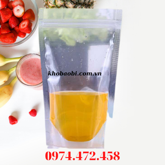 In Túi Zipper Trà Chanh Tươi Hà Nội 